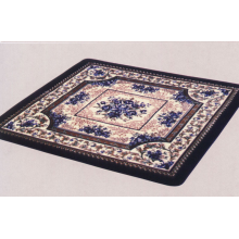 山东中奥毯业有限公司-蓝色地毯